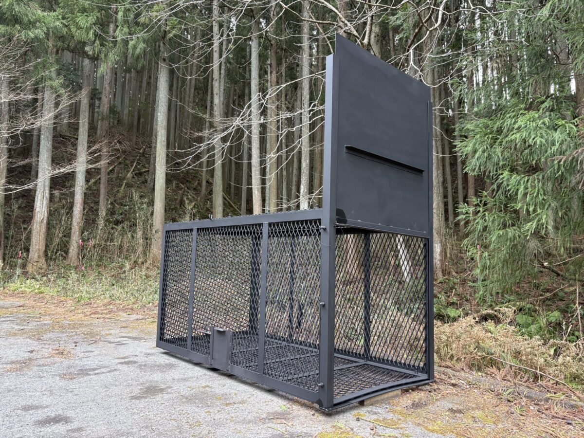 捕獲檻 – エキスパンドタイプ -（熊・いのしし対策用）