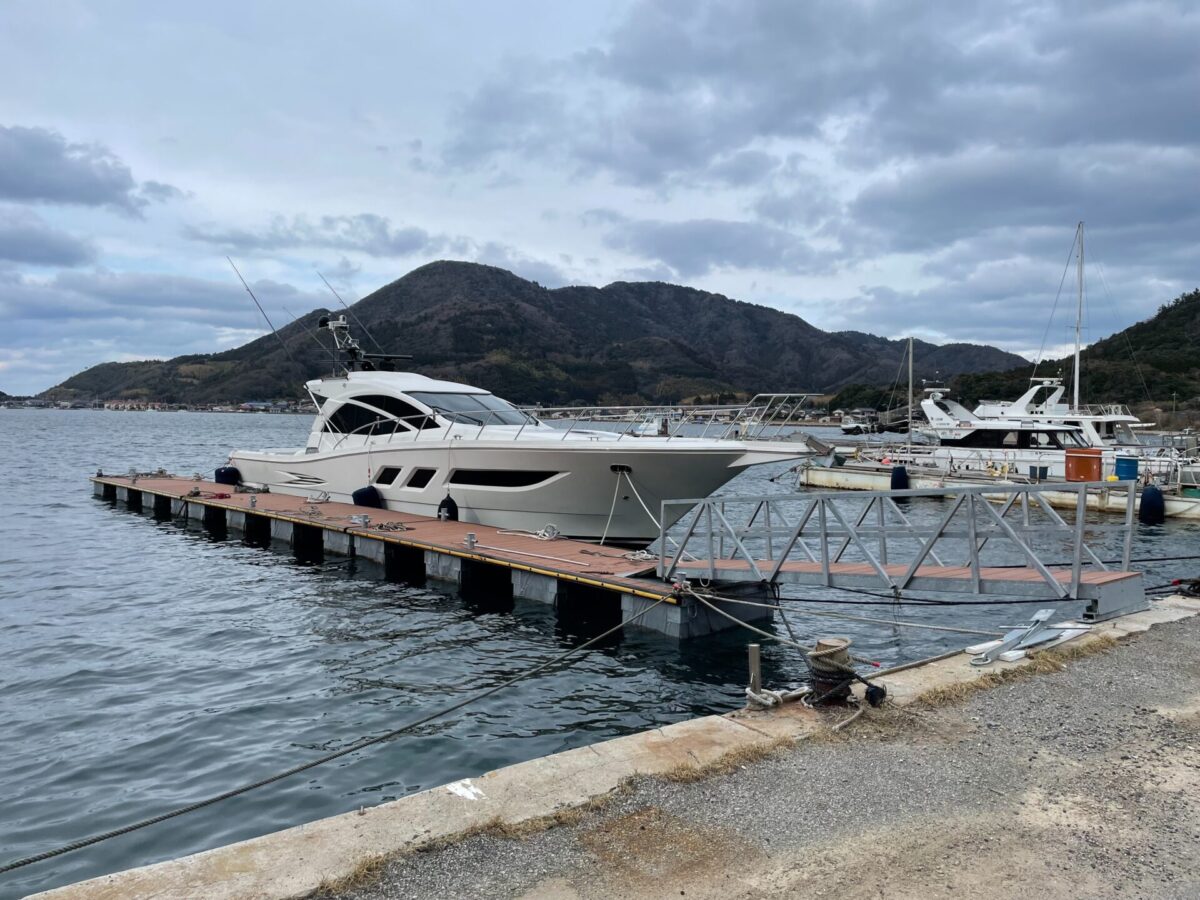 浮桟橋が活躍中～(隠岐の島)